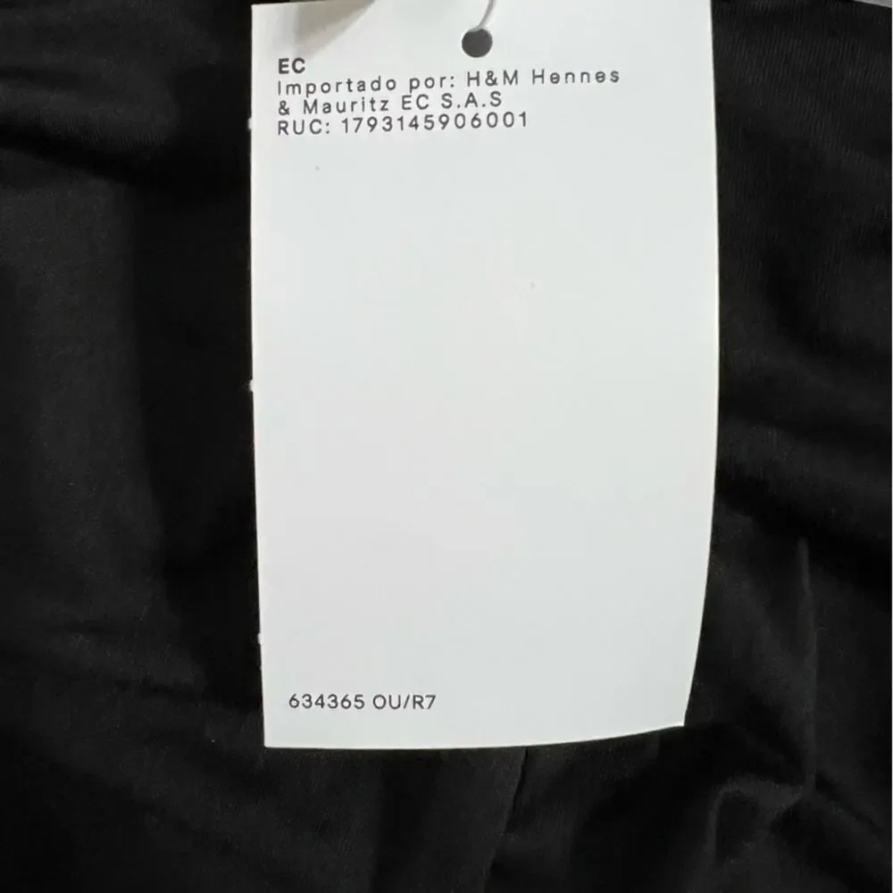 H&M Black TIE-FRONT SEQUINED JACKET - Picture 12 of 12